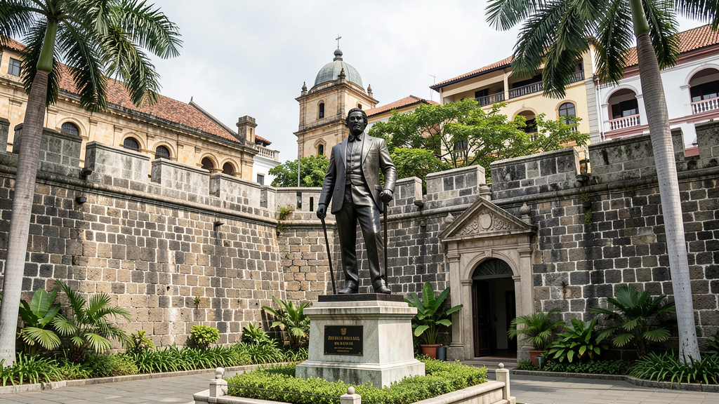 Jose Rizal shrine at Fort Santiago